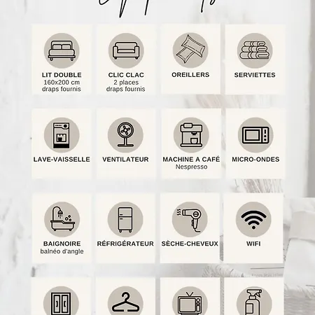 Nid De Line, Hostal Naou Hossegor Wifi Netflix